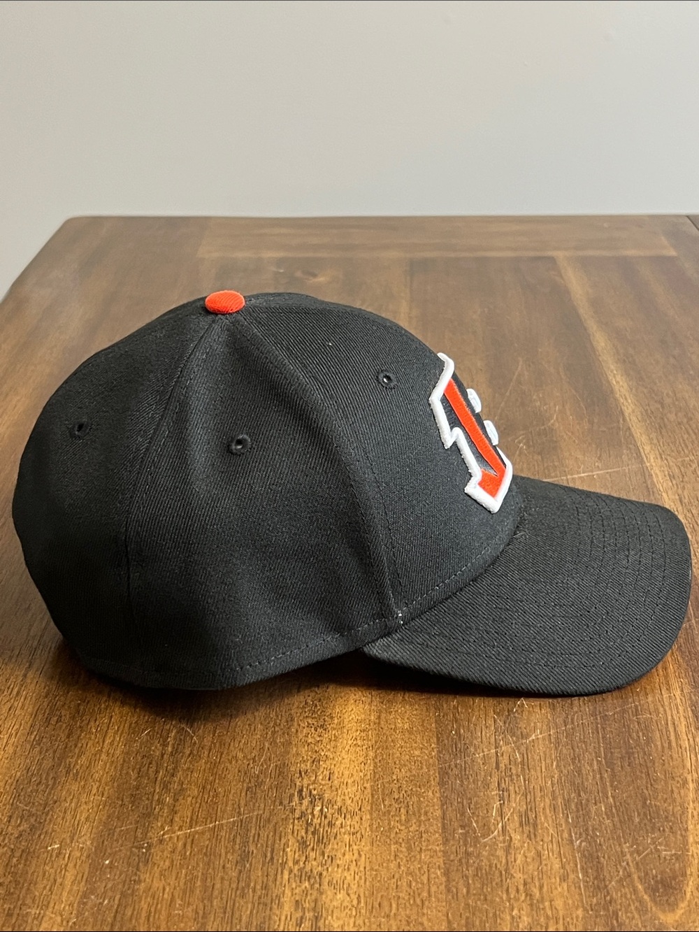 Cincinnati Bengals NFL New Era Black and Orange Strapback Cap - Picture 6 of 10